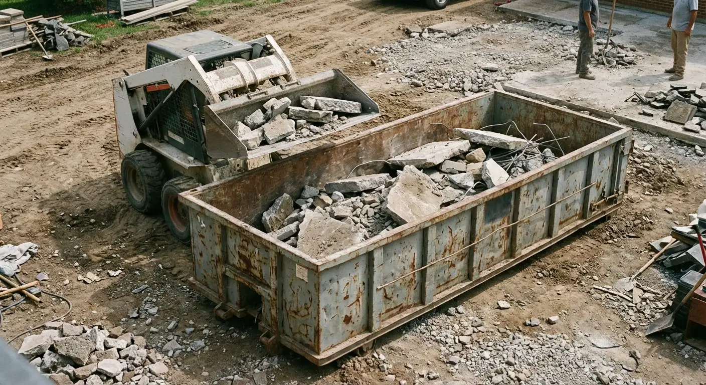 Heavy Concrete Patio Removal in Waynesboro, GA