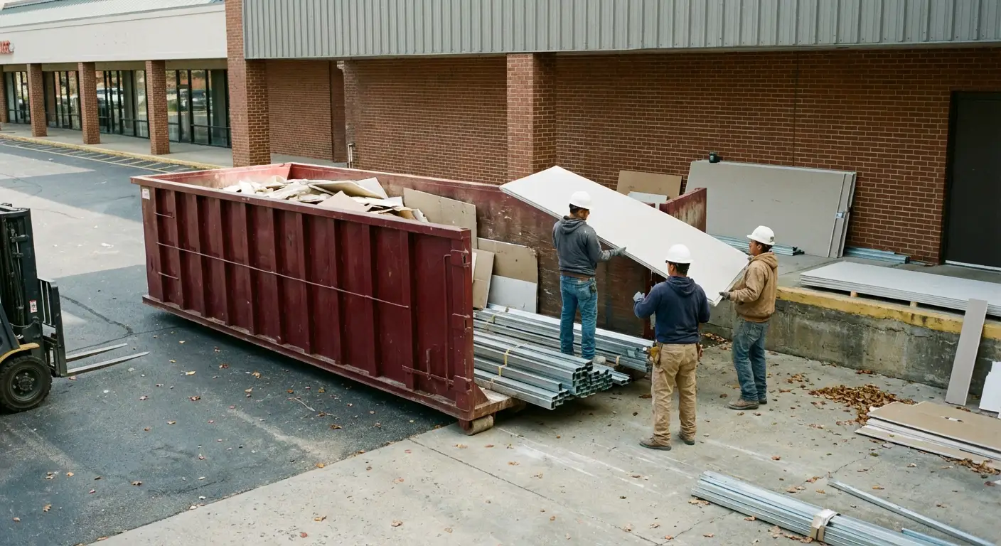 Commercial Strip-Mall Demolition in Waynesboro, GA