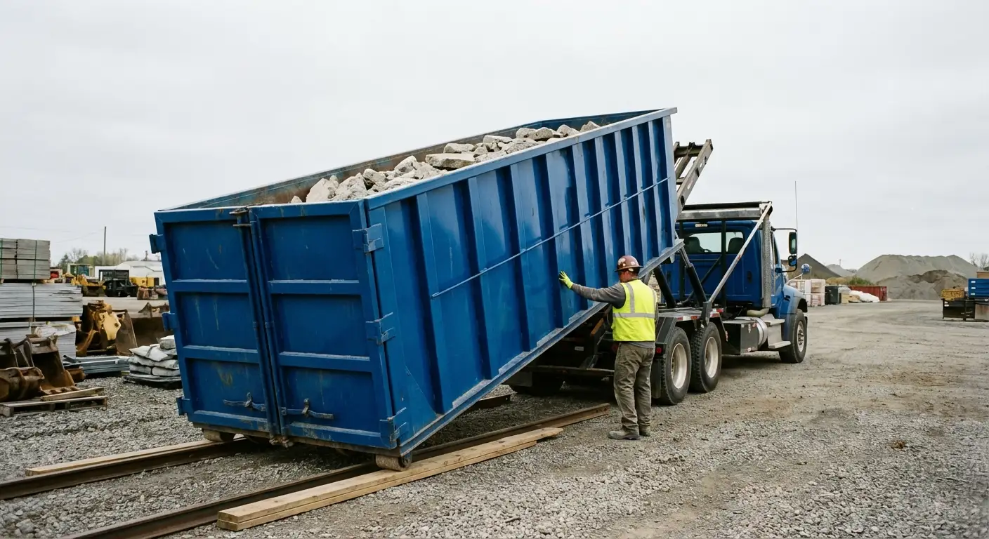 Heavy duty concrete dumpster specifications in Waynesboro, GA