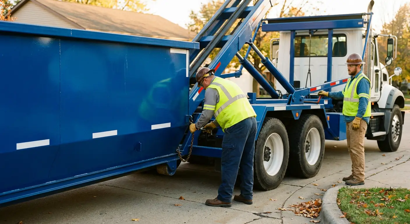 Dumpster delivery safety protocols in Waynesboro, GA