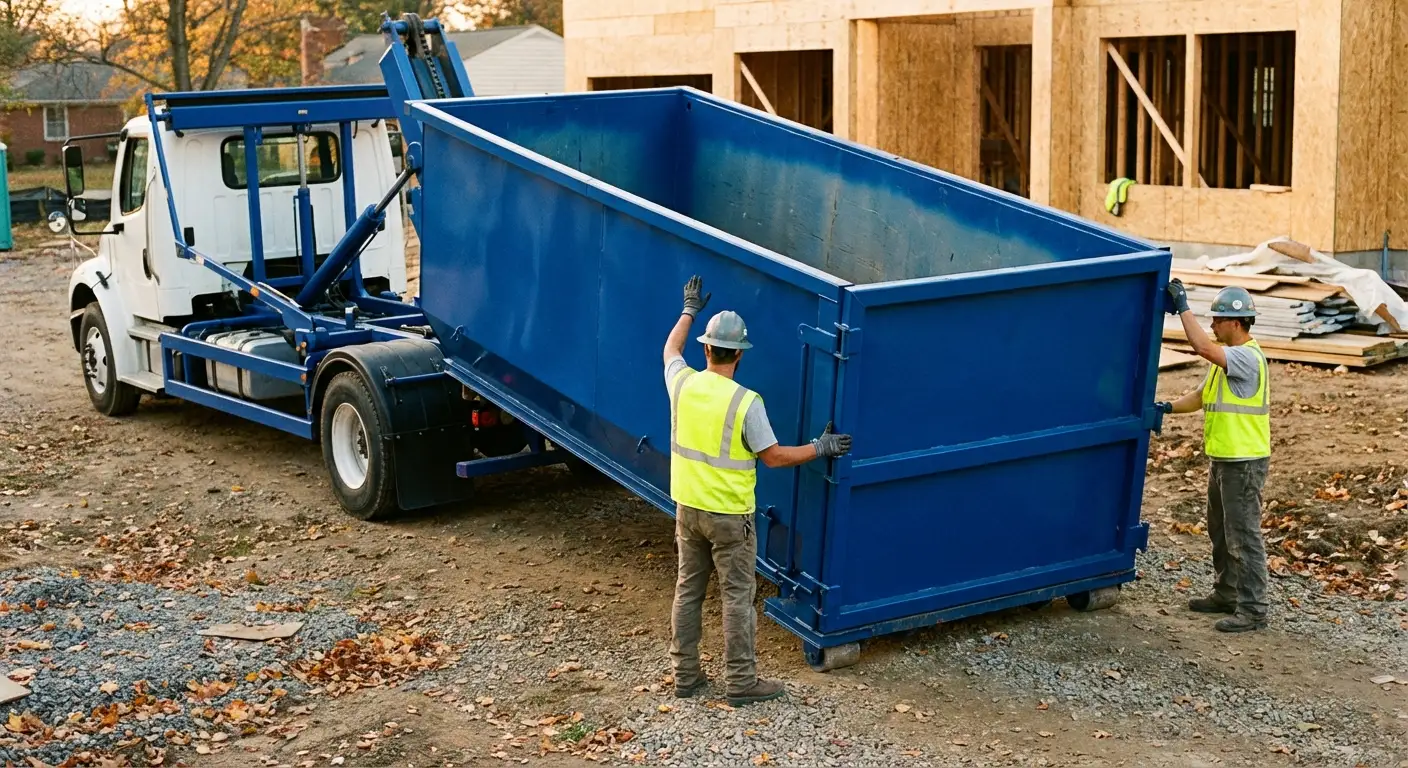 Construction dumpster delivery and waste management in Waynesboro, GA